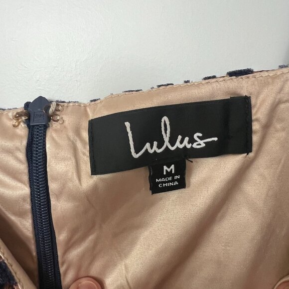 Lulu's Leopard Print Velvet Mini Dress Size Medium M - Picture 9 of 9